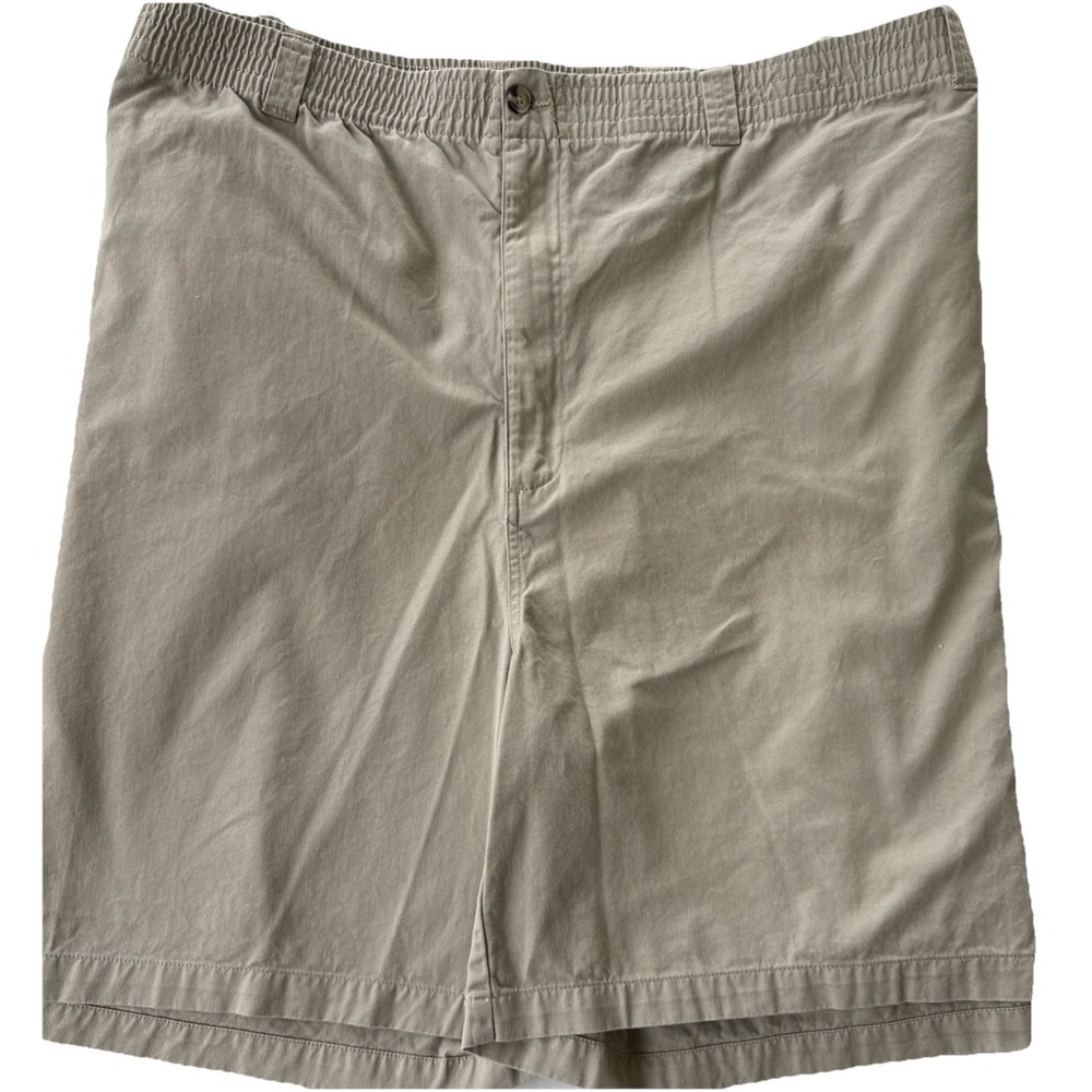 Canyon Ridge Beige Shorts Men's Size 6XL Elastic Waist